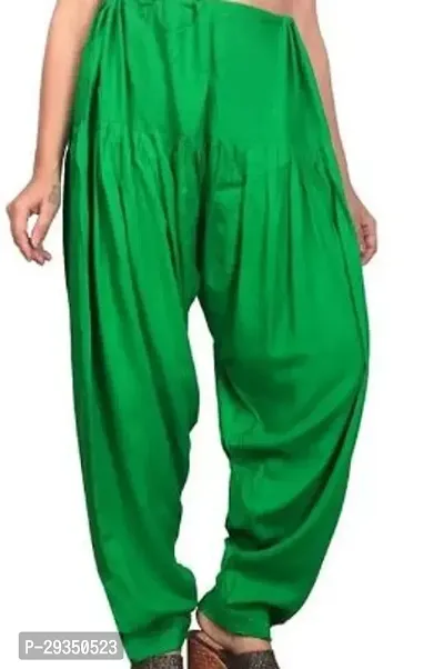 Fabulous Green Cotton  Salwars For Women-thumb0