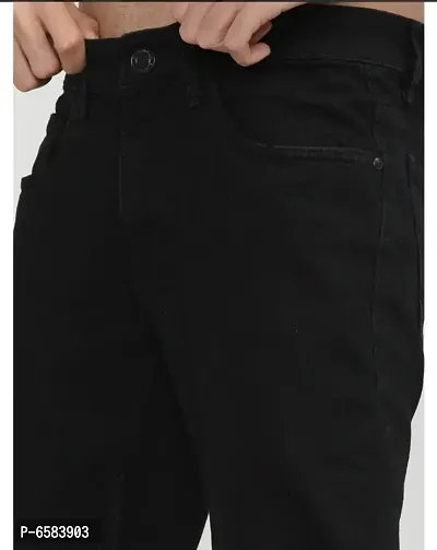 Mens Slim fit Stretchable Jeans-thumb3