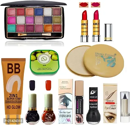 WINBLE TRADERS All Season Professional Makeup kit of 11 Makeup items 24AUG2163 (Pack of 11)