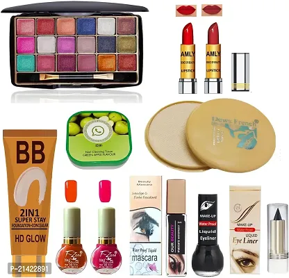 WINBLE TRADERS All Season Professional Makeup kit of 11 Makeup items 24AUG2197 (Pack of 11)