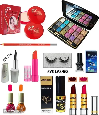 WINBLE TRADERS All New Makeup Kit of 12 Makeup items vk22