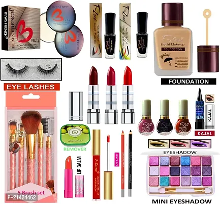 WINBLE TRADERS All Event And Functions All Types Makeup Solution Makeup Kit Of 23 Makeup Items VK51 (Pack of 23)-thumb0