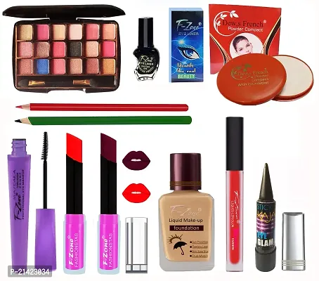 WINBLE TRADERS Glowing Makeup Kit Of 11 Items 16jan2149 (Pack of 11)