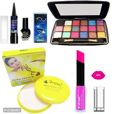 WINBLE TRADERS Face Makeup Kit Of 5 Makeup Items 23 (Pack of 5)