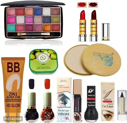 WINBLE TRADERS All Season Professional Makeup kit of 11 Makeup items 24AUG2196 (Pack of 11)