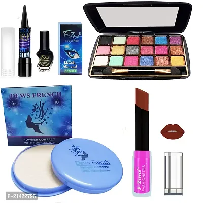 WINBLE TRADERS Face Makeup Kit Of 5 Makeup Items 35 (Pack of 5)