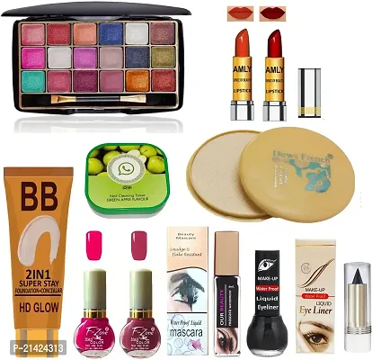 WINBLE TRADERS All Season Professional Makeup kit of 11 Makeup items 24AUG2049 (Pack of 11)