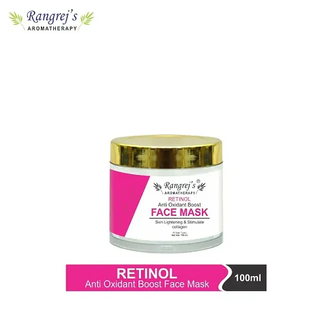 Rangrej's Aromatherapy Face Mask for Glowing & Brightening Skin Natural Skin Care Product for Men and Women (100ml)