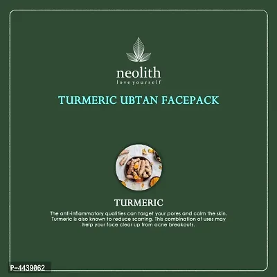 Neolith Turmeric Ubtan face Pack 100gm-thumb3