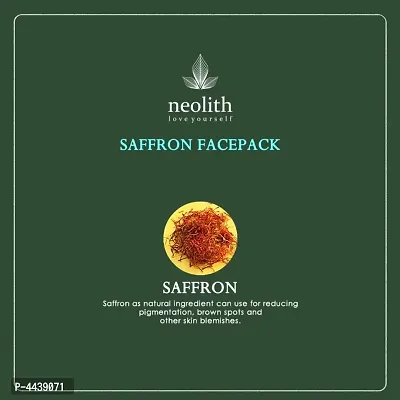 Neolith Saffron Face Pack 100gm-thumb2