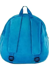 School Doremon Bag for Kids Soft Plush Backpack for Small Kids Nursery Bag Kids Gift (Age 2 to 6 Years) (Nursery/Play School) Plush Bag (Blue, 10 L)-thumb1