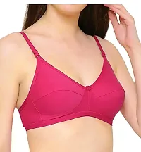 Stylish Cotton Blend Solid Everyday Bras For Women- Pack Of 6-thumb2