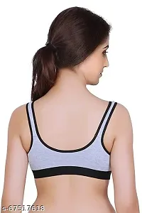 Women And Girls Sports Bra Pack Of 6 Multicolour-thumb3