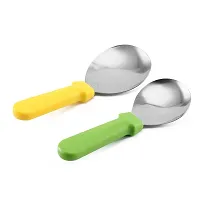 we3 Rice Paddle, Rice Spoon with Stainless Steel Head, Rice Serving Spoon, Non-Stick Rice Spatula Cooking Utensil, Rice Potato Server Spatula Perfect for Rice/Mashed Potato-Multicolor-Pack of 1-thumb1