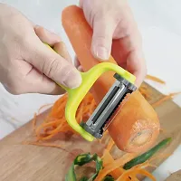 we3 3 in 1 Julienne Vegetable Peeler Carrot Potato Peeler Stainless Steel Fruit Peeler Potato Cabbage Cutter Vegetable Grater Kitchen Gadget-thumb3