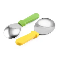 we3 Rice Paddle, Rice Spoon with Stainless Steel Head, Rice Serving Spoon, Non-Stick Rice Spatula Cooking Utensil, Rice Potato Server Spatula Perfect for Rice/Mashed Potato-Multicolor-Pack of 1-thumb4