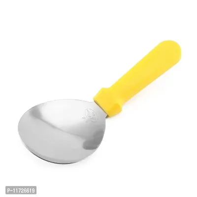 we3 Rice Paddle, Rice Spoon with Stainless Steel Head, Rice Serving Spoon, Non-Stick Rice Spatula Cooking Utensil, Rice Potato Server Spatula Perfect for Rice/Mashed Potato-Multicolor-Pack of 1