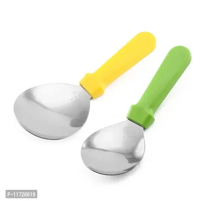 we3 Rice Paddle, Rice Spoon with Stainless Steel Head, Rice Serving Spoon, Non-Stick Rice Spatula Cooking Utensil, Rice Potato Server Spatula Perfect for Rice/Mashed Potato-Multicolor-Pack of 1-thumb4