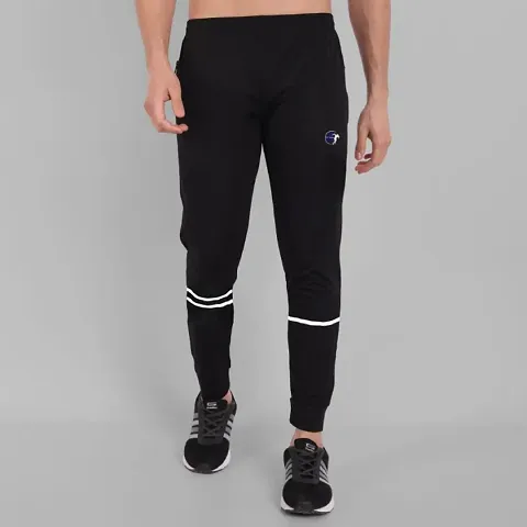 Ret Rox Solid Striped Slim Fit Track pant  Joggers