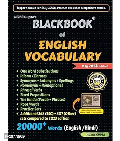 BlackBook Of English Vocabulary March 2024 By Nikhil Gupta-thumb0