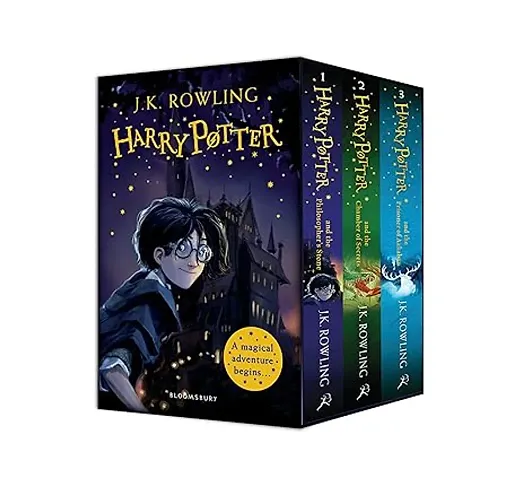 Harry Potter 1ndash;3 Box Set, A Magical Adventure Begins Paperback Pack of 3