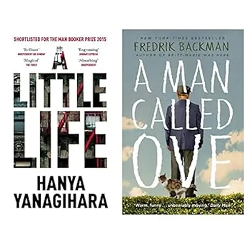 A Little Life  A Man Called Ove Books (Set of 2 books)