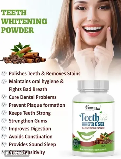 100% Natural Teeth Whitening Powder Teeth Whitening Kit-thumb2