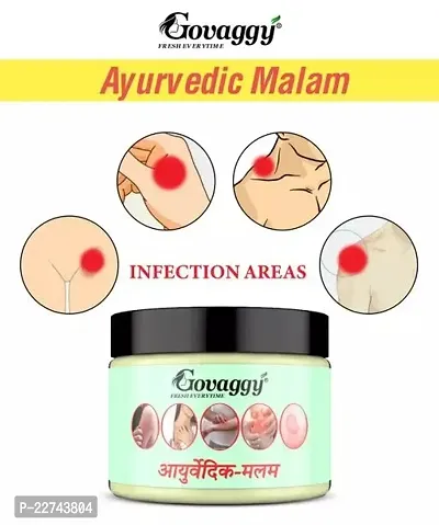 100 % Ayurvedic ItchCoat Anti fungal Malam for Ringworm, itching, Eczema and Fungal Infection-thumb2