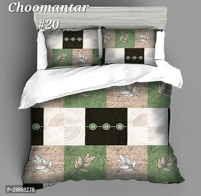 Designer Cotton Double Bedsheet with 2 Pillow Covers