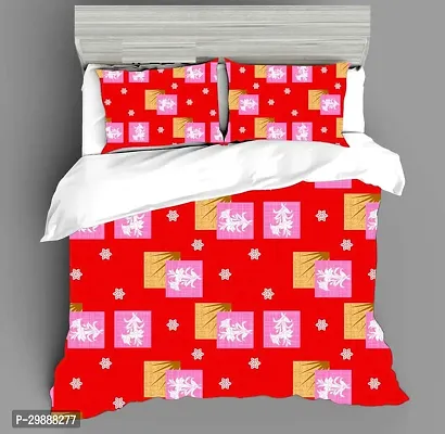 Designer Cotton Double Bedsheet with 2 Pillow Covers