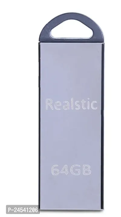 Realstic Cruzer Blade Usb Flash Silver 64 Gb Pen Drive-thumb0