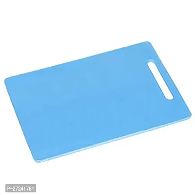 Useful Plastic Chopping Board-Blue-thumb0