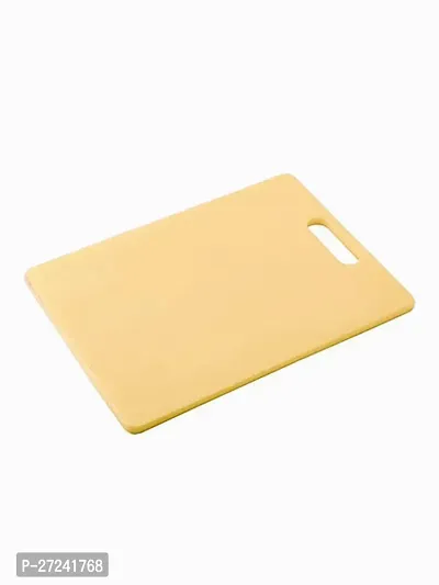 Useful Plastic Chopping Board-Yellow-thumb0