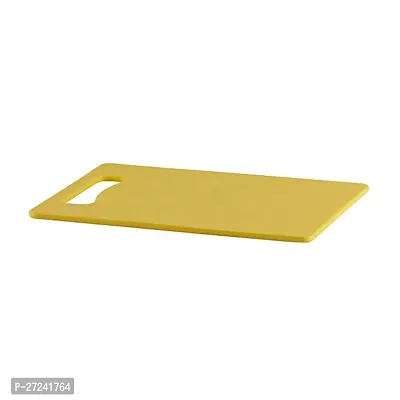 Useful Plastic Chopping Board-Yellow-thumb0