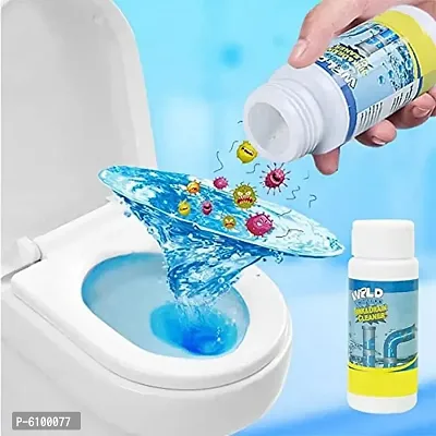 Drain Blockage Cleaner Sink Cleaner Powder, Drain Cleaner and Clog, Automatic Toilet Blockage Cleaner, Unclogs-thumb0