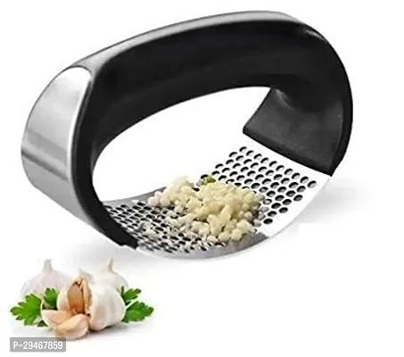 Stainless Steel Manual Garlic Press Crusher