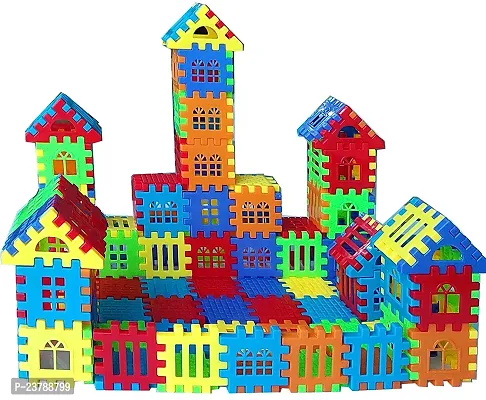 BEATBOX House Building Blocks for Kids Puzzle Games for Kids DIY Toys for Children Educational and Learning Toy for Kids 72 Pices