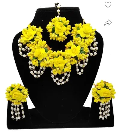 Crazy Trends Floral Jewellery Set (af24)