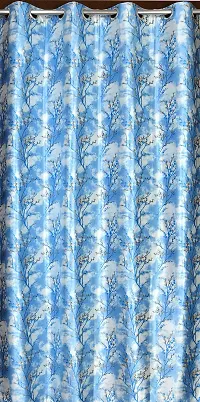 Soulful Creations Printed Curtains for Room and Offices Size 9 feet ( Pack of 2 ).-thumb1