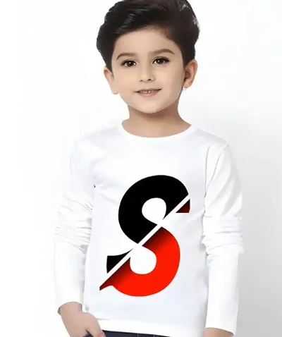 Classic Full Sleeves T-Shirt For Boys