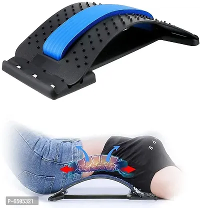 Unisex Back Pain Relief Device, Lumbar Back Stretcher, for Lower and Upper Back Massager and Support Back Tool, Lumbar Support for Office Chair