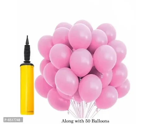 Balloon Manual Hand Pump for Latex, Foil, Helium air Baloon/ Airpump/ Balloons Pumper/ Inflatable Machine/ Ballon Pumping for Birthday Decorations Items Party Supplies, Ballon Accessories (Along with-thumb0