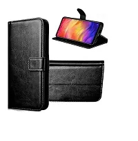 Vivo Y90 Vintage Series Leather Wallet Flip Case-thumb3