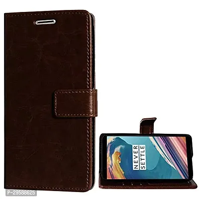 Vivo Y90 Vintage Series Leather Wallet Flip Case-thumb4