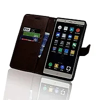 Vivo Y90 Vintage Series Leather Wallet Flip Case-thumb4