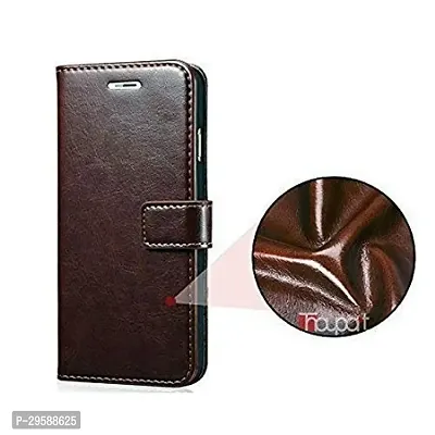 Vivo Y90 Vintage Series Leather Wallet Flip Case-thumb2