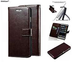 Vivo Y90 Vintage Series Leather Wallet Flip Case-thumb2