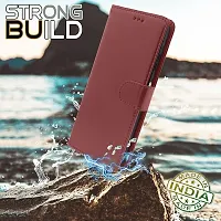 Oppo A38 4G / Oppo A18 4G Flip Cover Leather Finish-thumb2