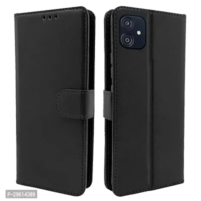 Samsung Galaxy M04 / F04 / A04e Flip Cover Leather Finish