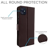 Samsung Galaxy M04 / F04 / A04e Flip Cover Leather Finish-thumb3